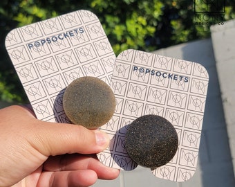 Telefoongreep zand en beton: minimalistische PopSocket™