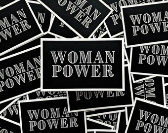 Poder de la mujer - Die Cut Sticker