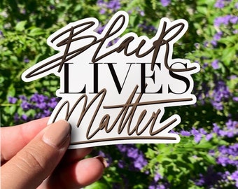 Black Lives Matter Die Cut Sticker