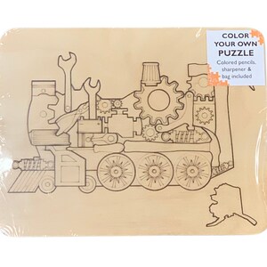 Trian Color Your Own Puzzle Kit