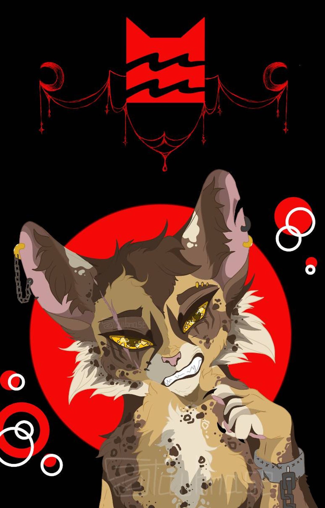 Ashfur X Hawkfrost Art Print Poster 