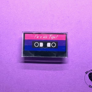 Bisexual Bi Pride Acrylic Pin