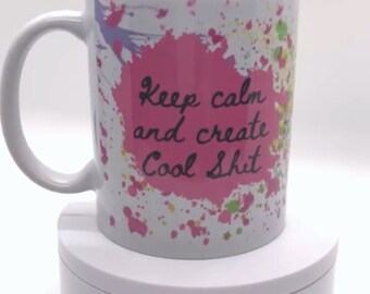 11 oz Creative Mind Artist Painter Coffee Mug Coffee Cup