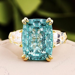 Large white store sapphire engagement rings