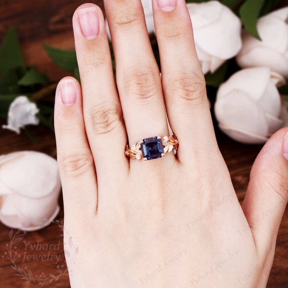 Alexandrite rings for women deals