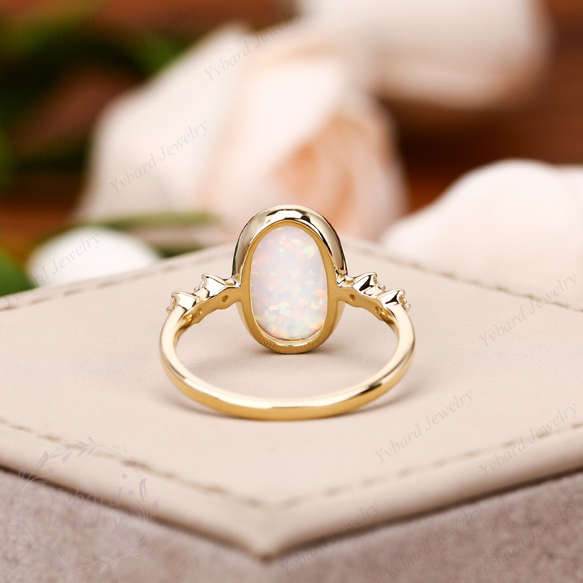 Pandora opal ring gold cheap