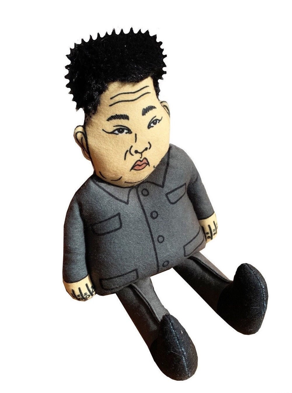 Kim Jong Un Dog Toy, Parody Doll, Political Doll, Parody Dog Toy