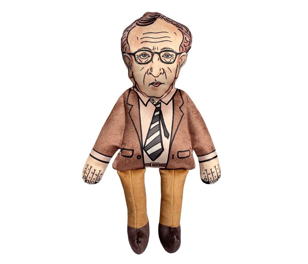Woody Allen Dog Toy, Celebrity Doll, Parody Pet Toy, Parody Dog Toy, Political Doll, Director