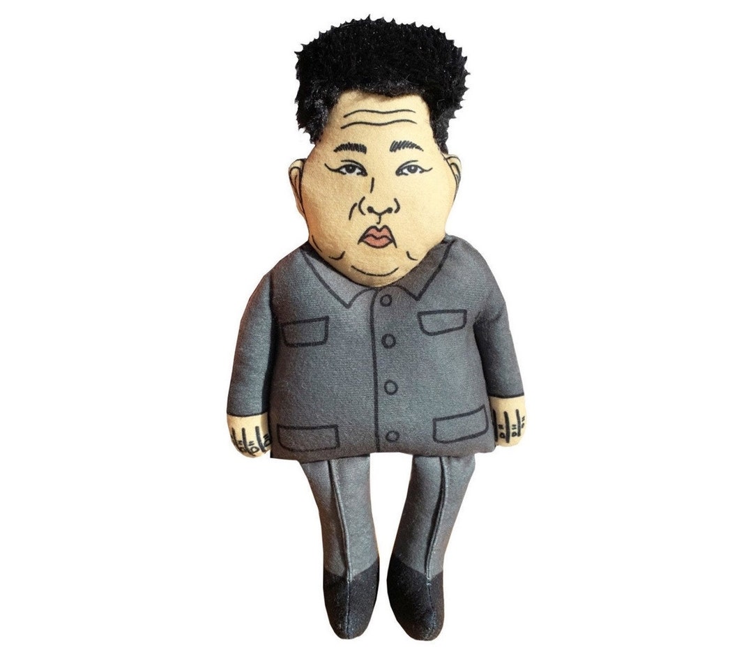 Kim Jong Un Dog Toy, Parody Doll, Political Doll, Parody Dog Toy