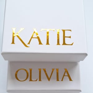 Personalisierte Geschenkbox Kleine schöne Andenken Geschenkbox & optionale kundenspezifische Metallkarte | Add-ON für Artikel im Shop