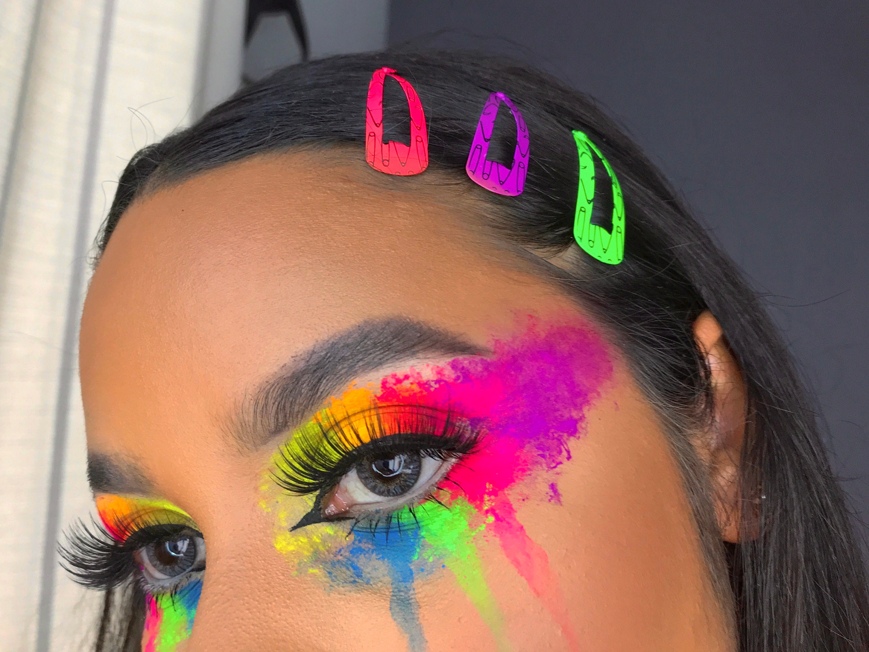 NEON Eyeliners and Eyeshadow Pigment Etsy