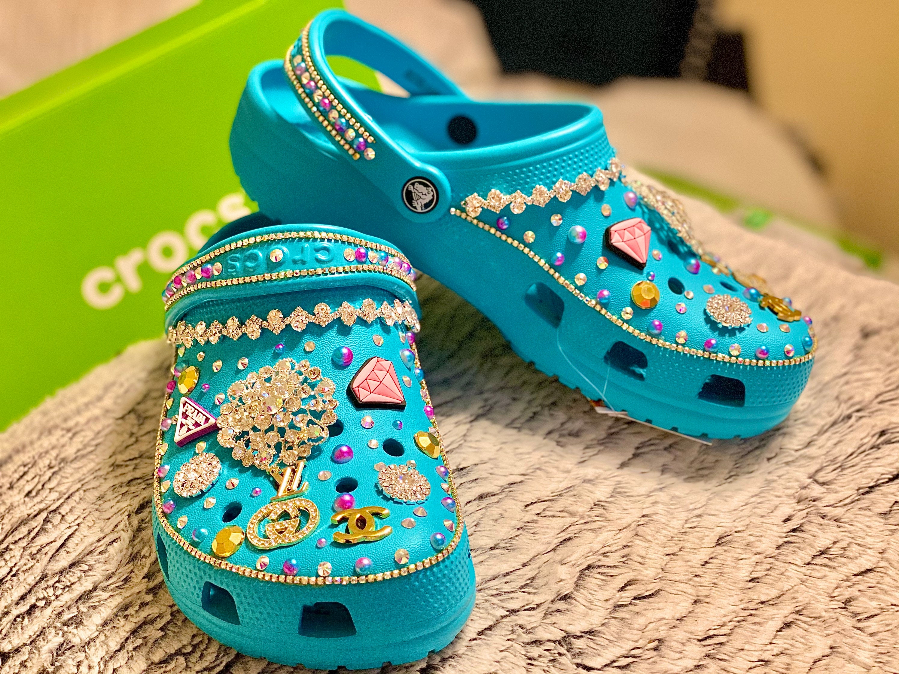 Custom Crocs made to order Etsy