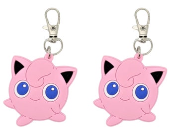 Zipper Pull Togepi Badge Reel Accent Purse Collar Charm Generic Handmade Set of 2