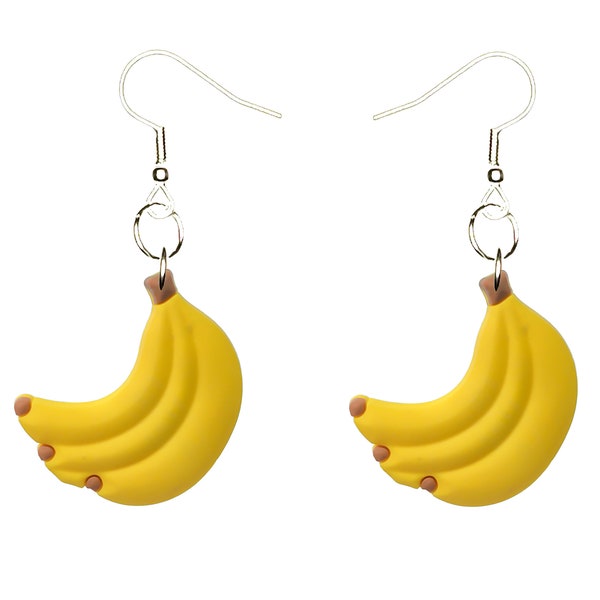 Earrings Dingle Dangle Banana - Bea Bellingham