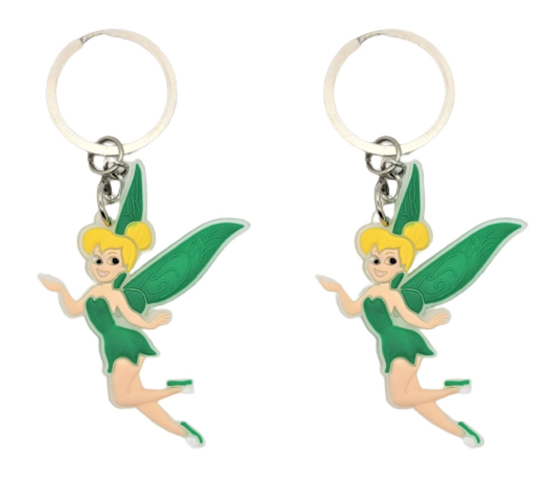 Key Chain Tinkerbell Generic Handmade Set of 2 Etsy