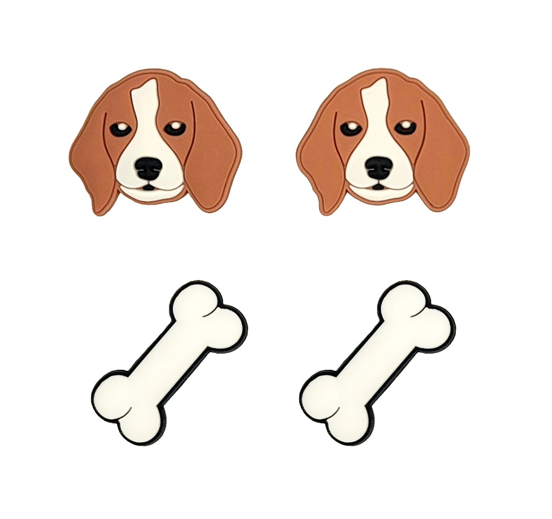 Beagle Dog Bone Pattern Print Women Leggings