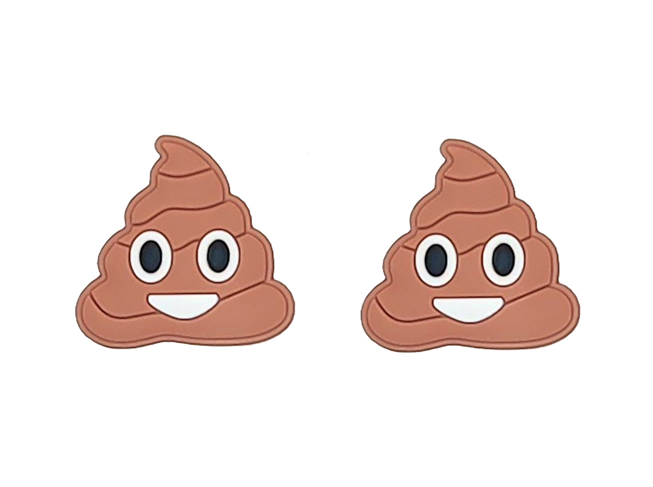 Sparkly Brown Poop Keyring / Smiling Pile of Poo Bag Tag / Poo Shaped  Keyring / Poo Shaped Bag Tag / Novelty Poo Keyring / Poop Joke Keyring 
