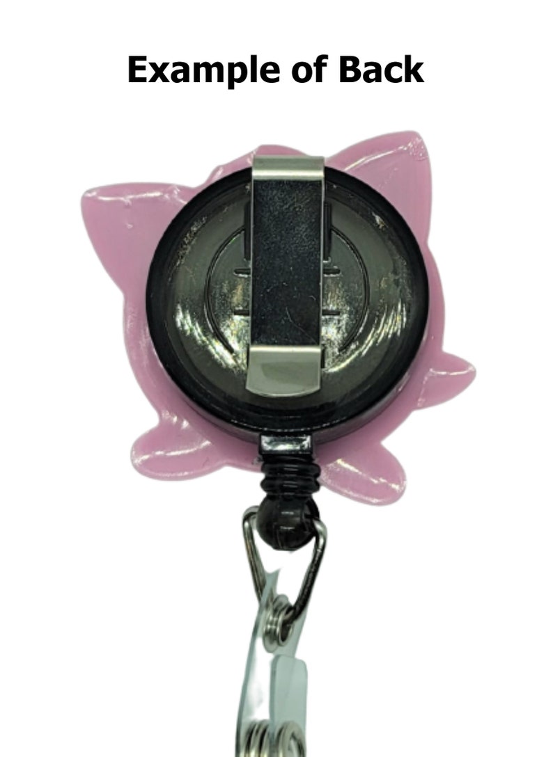 Batman Cat Butt Badge Reel Retractable Handmade ID Holder