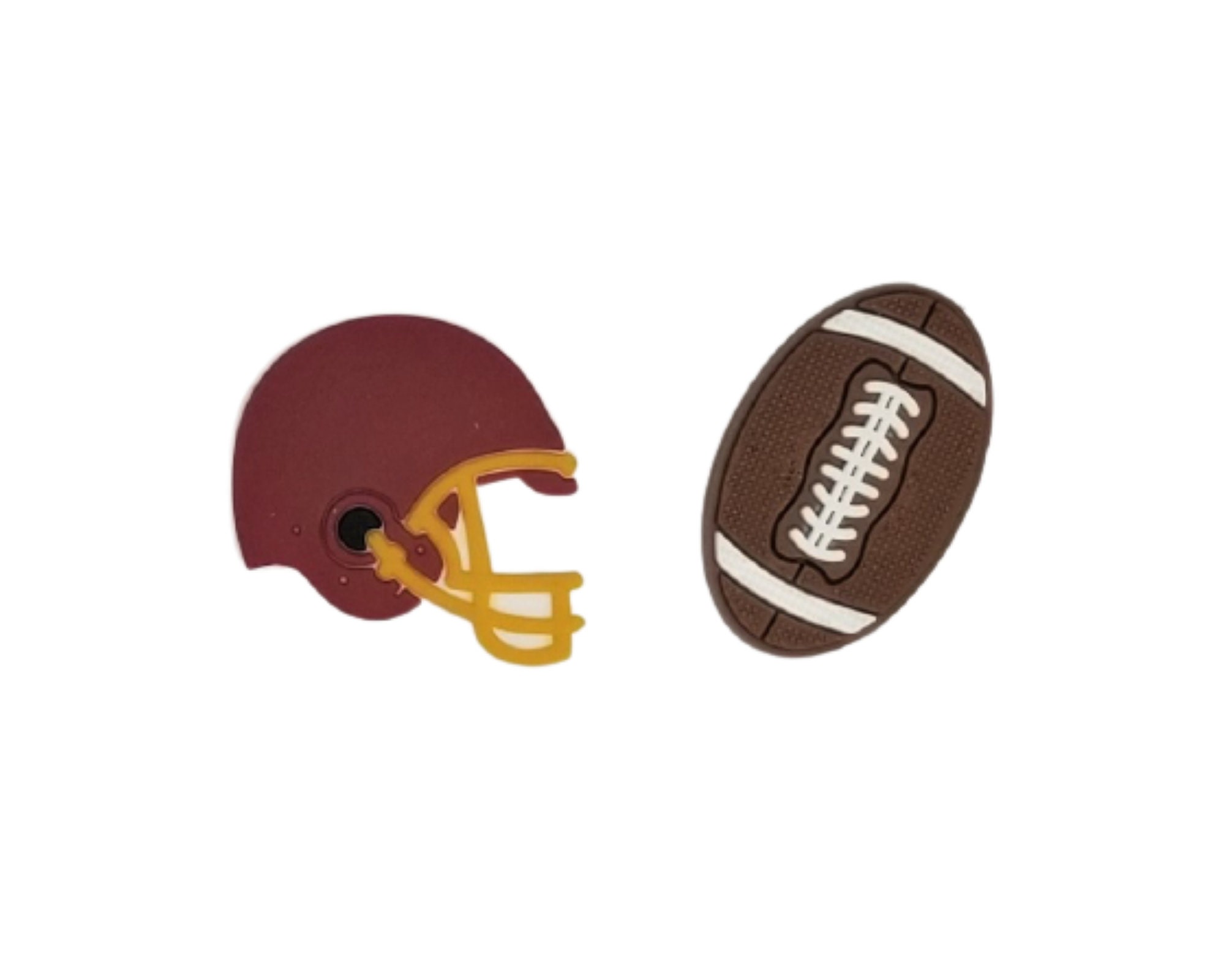 Football Croc Charm - Etsy Football Croc Charm - Etsy