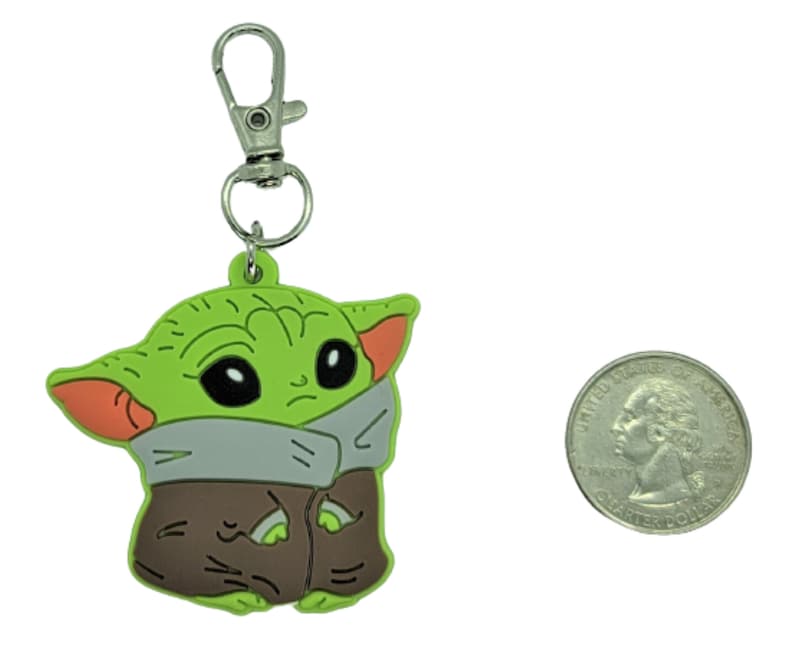 Zipper Pull Unicorn Badge Reel Accent Purse Collar Charm Generic Handmade Set of 2