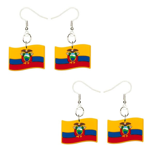 Ecuador Earrings Hypoallergenic Silver Plated Fishhooks Handmade 2 Sets 1 Set and more - Mix and Match too!