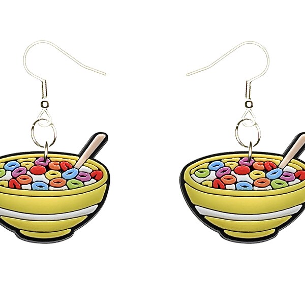 Cereal Box Earrings Etsy