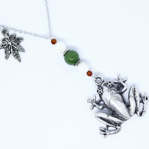 Frosch Auto Anhänger, Auto Rückspiegel Zubehör, Auto Spiegel Aufhänger Ornamente, Glücksbringer für Auto, neues Auto Geschenk, Auto Spiegel Halskette