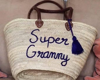 Custom Beach Straw Bags | Bridesmaid Bag | Last Minute Gifts For Him|Wedding Gift | Personalized Beach Bag Bridesmaid Gifts