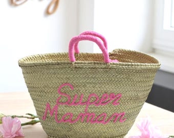 Mother Day Gift  For Mom, Gift for New Mommy, Gift Basket Shower Custom Basket For Baby Shower, Newborn Arrival Gift Mother Bag Baby Shower