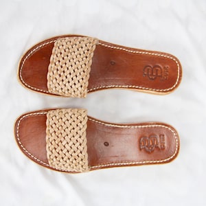 Womens Leather Cutout Sandals 100% Natural Leather Handmade Leather Braided Sandals, Handcrafted Summer Sandals, Colorful Beach Sandals