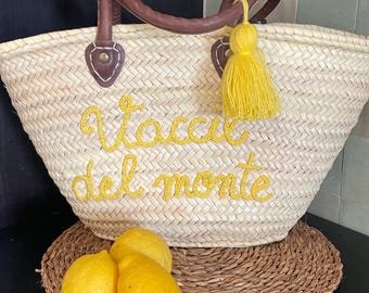 Customized Straw Bags, Personalized Wedding Guest Gift, Monogrammed Bag Bridal, Shower Bags,Custom Beach Bag, Straw tote, Embroidered Bag