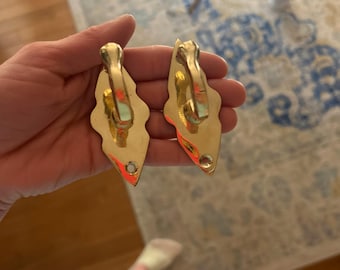 Unlacquered Brass Hooks, Bathroom Towel Hooks, Wall Hook, Coat Hook & Wall Towel Hanger for Stylish Bathrooms, Unique Gift