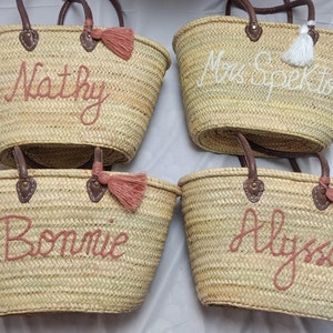 Customized straw bags Personalized WEDDING GUEST GIFT monogrammed bag bridal shower bags,custom beach bag,straw tote,embroidered bag