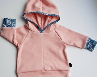 Sweat Shirts Et Sweats A Capuche Pour Bebes Filles Etsy Fr