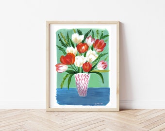 Tulips Still Life Giclee Print