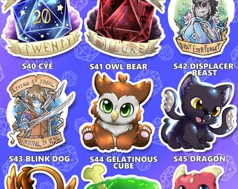 D&D Stickers