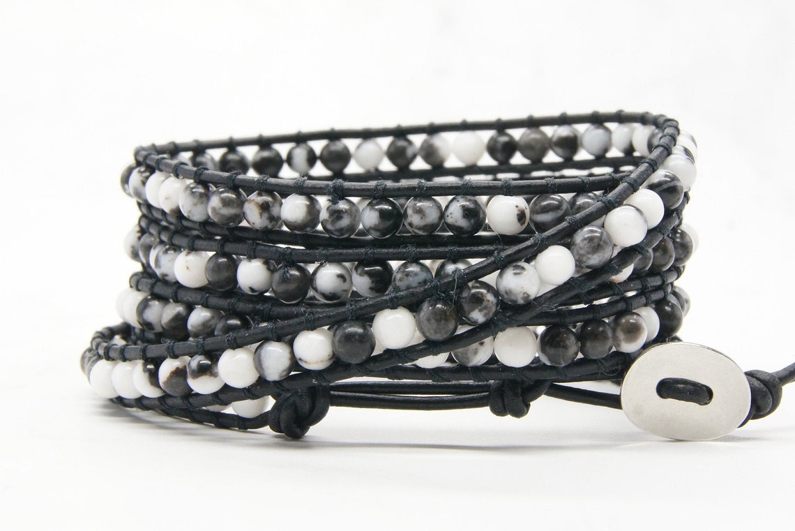 black wrap bracelet