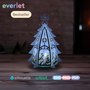 Christmas Lantern Manger SVG Bundle, Cricut SVG Bundle, Christmas svg, Holidays svg,Christmas lantern svg, Cricut Cut File, Digital File