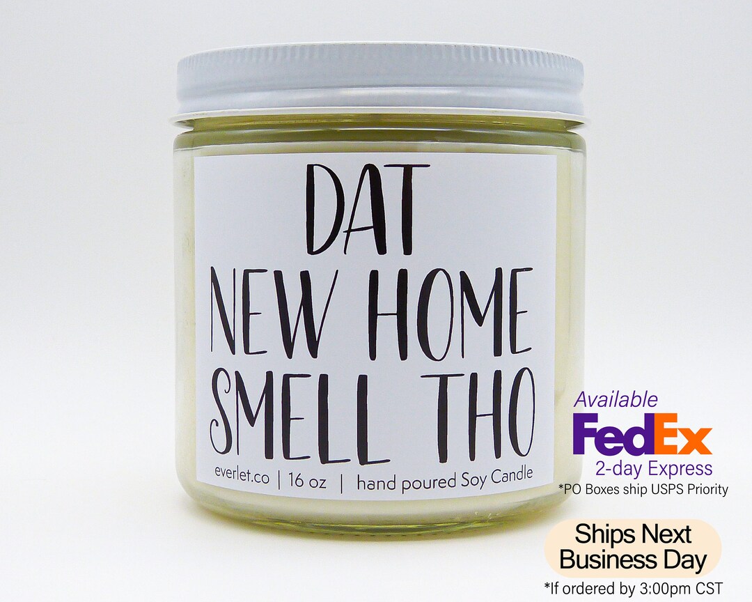 Dat New Home Smell Tho Funny Candle for Friend Funny Candle Etsy