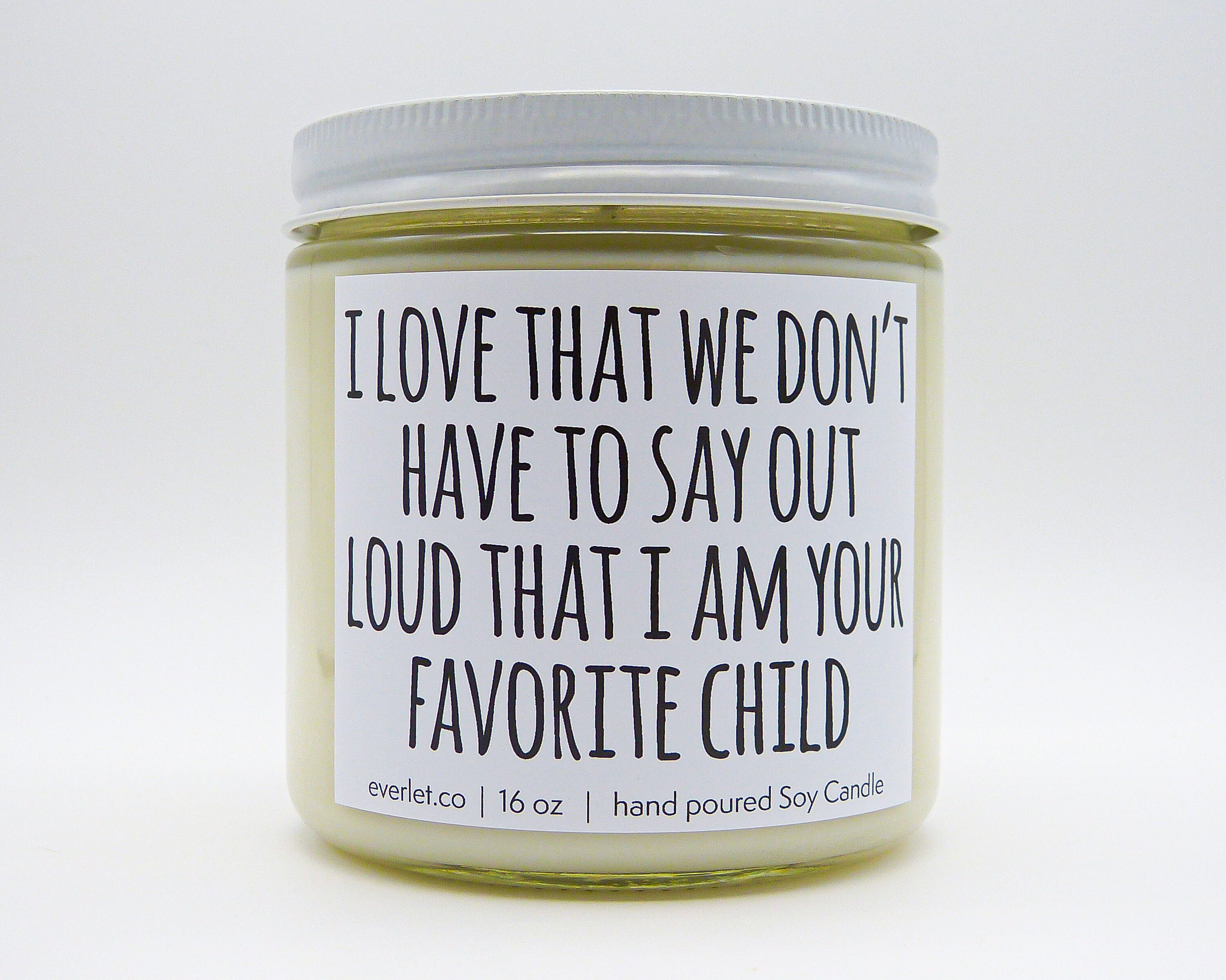 Favorite Child Funny Candle for Friend Funny Candle Gag Etsy