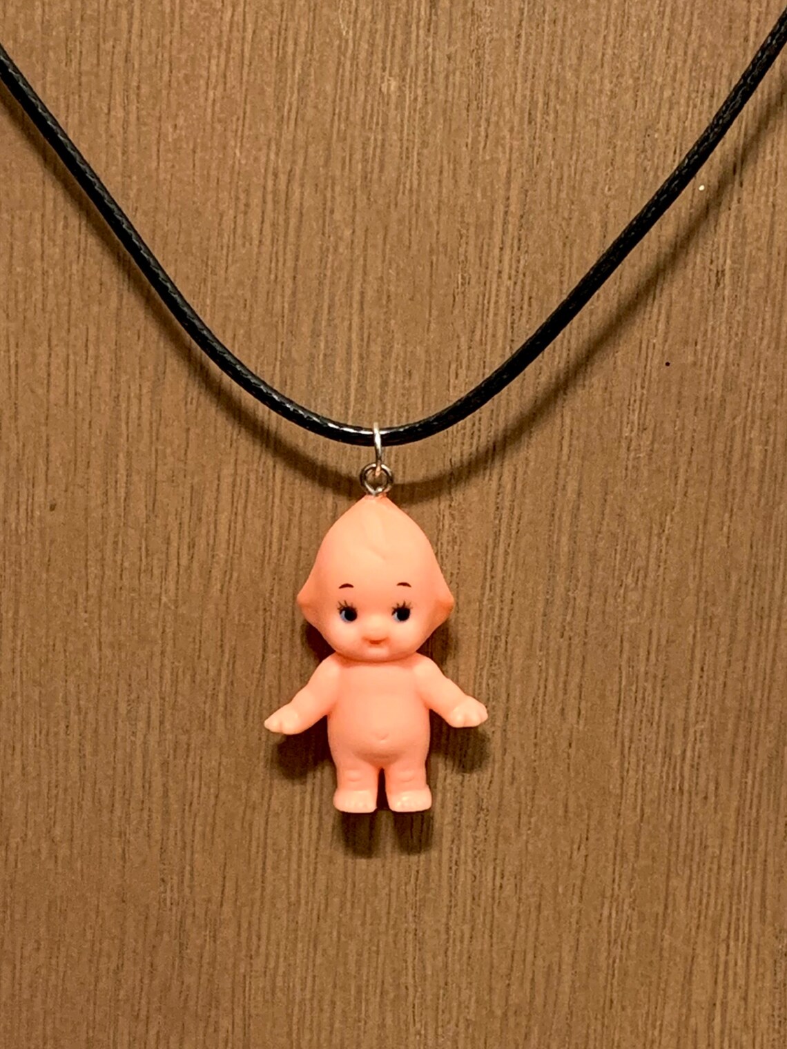 Kewpie Doll 1.5 Necklace / Black Code Etsy