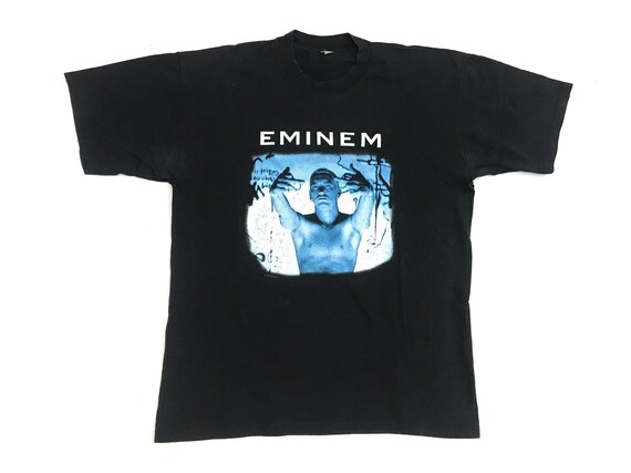 Eminem t-shirt, Vintage 1999 slim shady hip hop b… - image 1