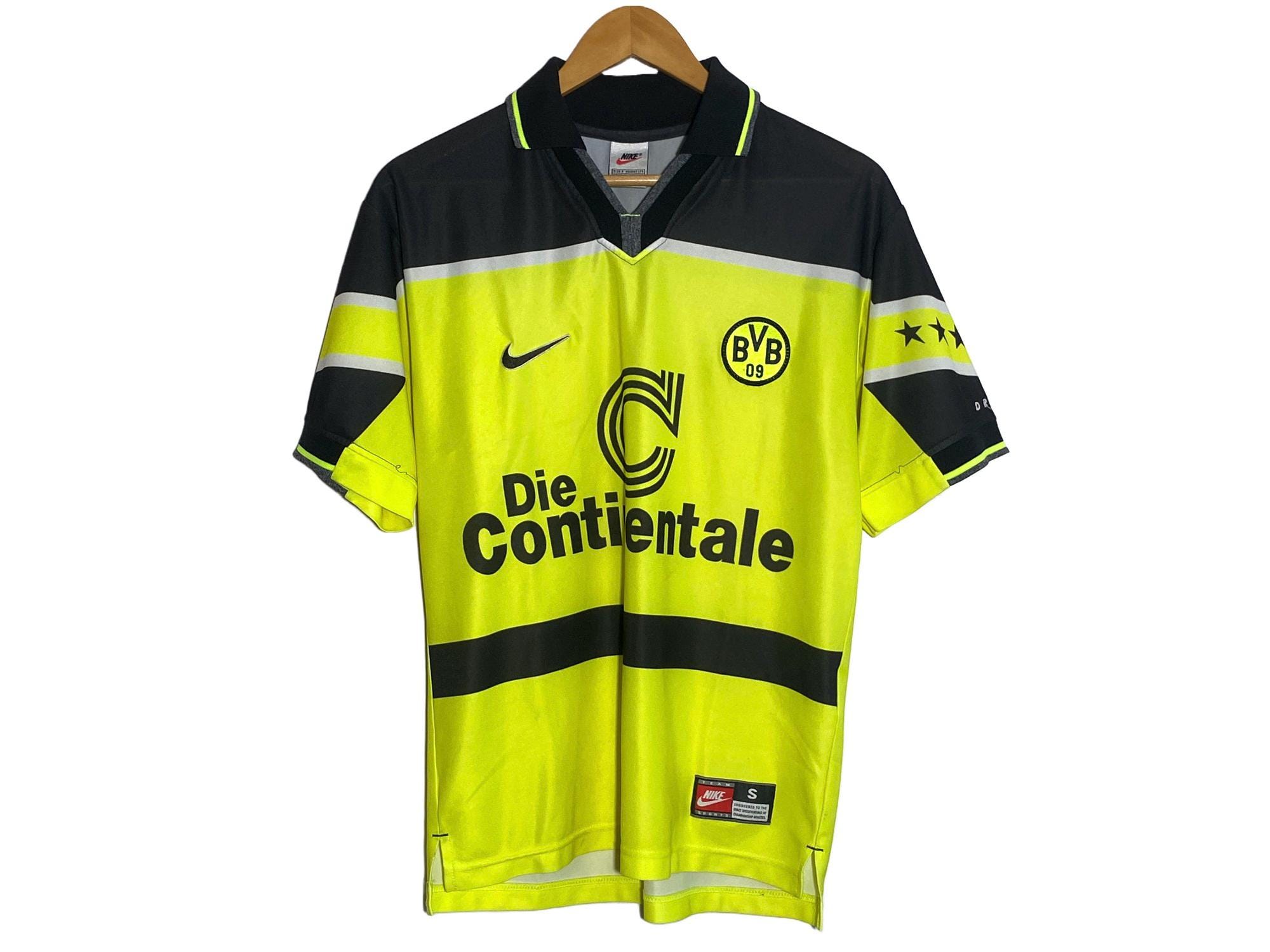 NIKE ナイキ 98-00 サッカー ドルトムント ホーム ユニフォーム L NIKE ナイキ 98-00 サッカー ドルトムント ホーム ユニフォーム