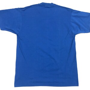 Bad Boy Club t shirt 1980s USA made t-shirt Vintage counter culture hip hop 1990s blue rap tee image 6