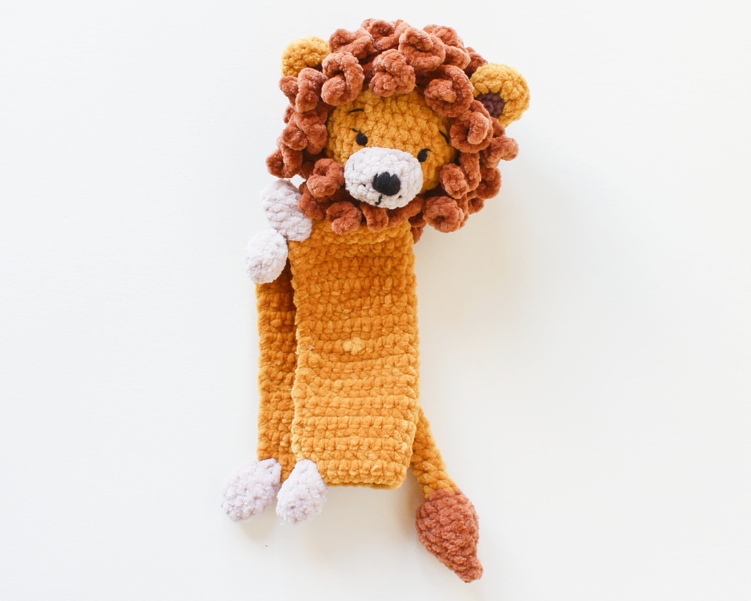 Crochet LION LOVEY Pattern Lion Amigurumi Lovey Soft Plush Etsy