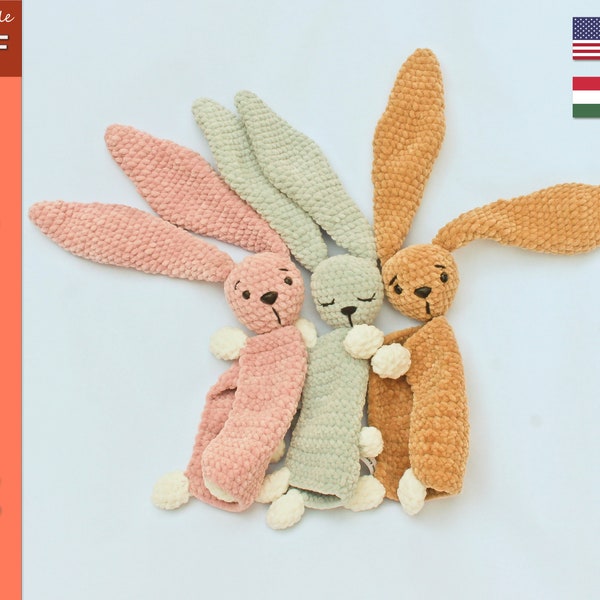 MODELLO CONIGLIETTO all'uncinetto / Schema veloce e adorabile all'uncinetto per coniglietti / Morbide coccole amigurumi / Uncinetto facile e veloce >> tutorial in PDF cliccabile <<