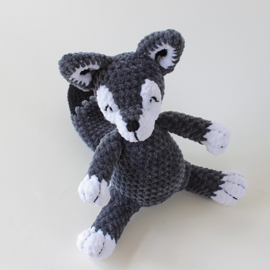 Crochet WOLF PATTERN Wolf Amigurumi Plushie Soft Plush Toy | Etsy
