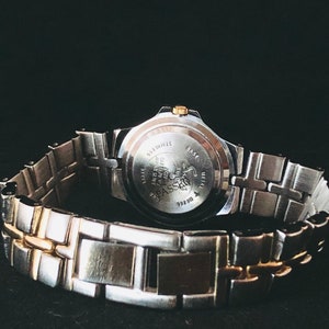 Classic Two-Tone Sache Ladies Watch, New Battery image 7