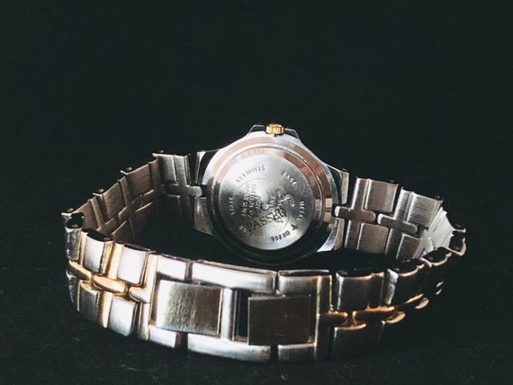 Classic Two-Tone Sache Ladies’ Watch, New Battery! - image 7