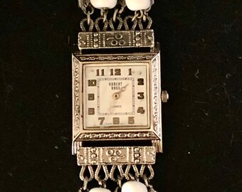 Artistic Vintage Robert Kobe Ladies’ Bracelet Watch, New Battery!
